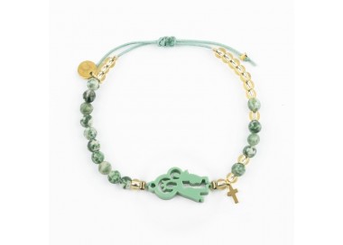 Virgen del Carmen. Pulsera Rosario