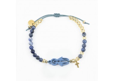 Virgen Milagrosa. Pulsera Rosario