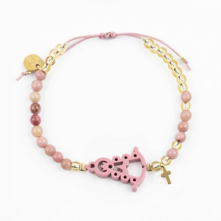 Virgen del Rocío. Pulsera Rosario