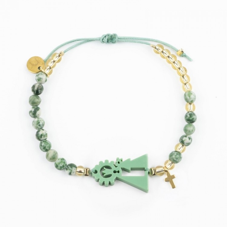 Virgen de los Desamparados. Pulsera Rosario