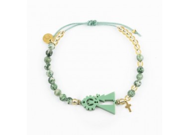 Virgen de los Desamparados. Pulsera Rosario