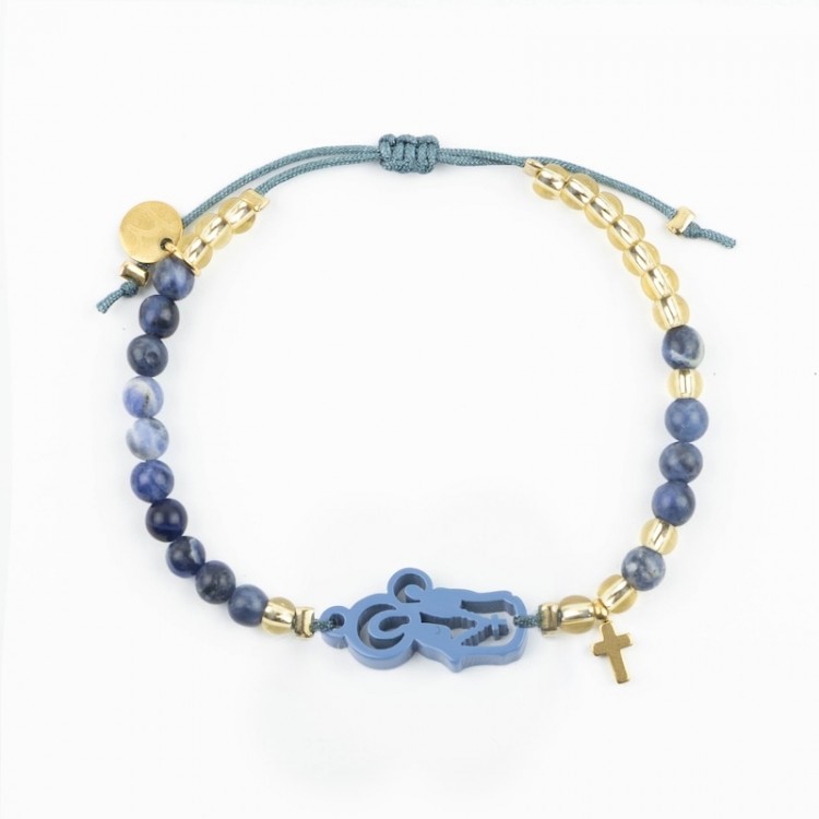 Virgen del Rosario. Pulsera Rosario