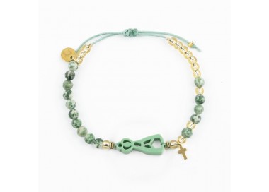 Virgen de Fátima. Pulsera Rosario