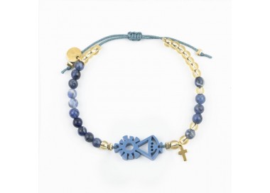 Virgen de Covadonga. Pulsera Rosario