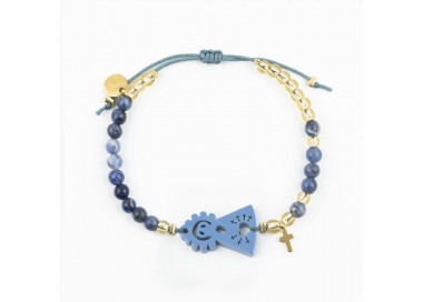 Virgen de los Dolores. Pulsera Rosario