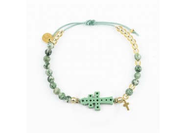Cruz de Caravaca. Pulsera Rosario