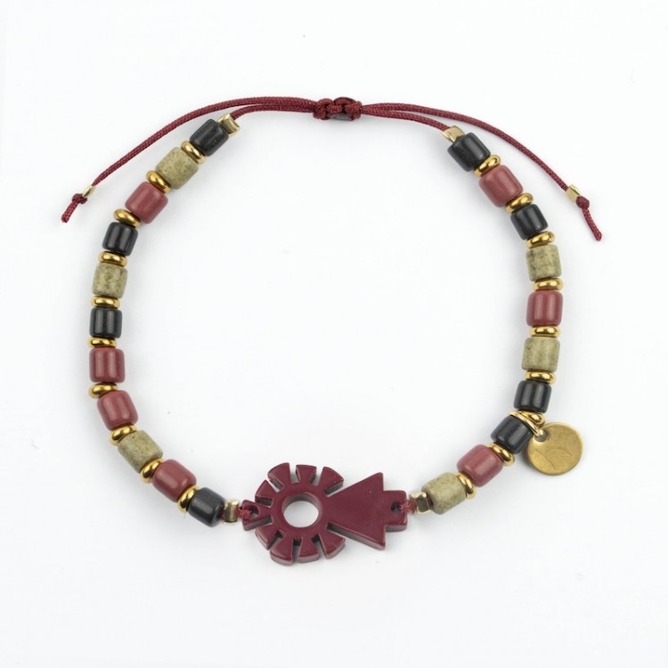 Virgen del Pilar. Pulsera Tronquitos