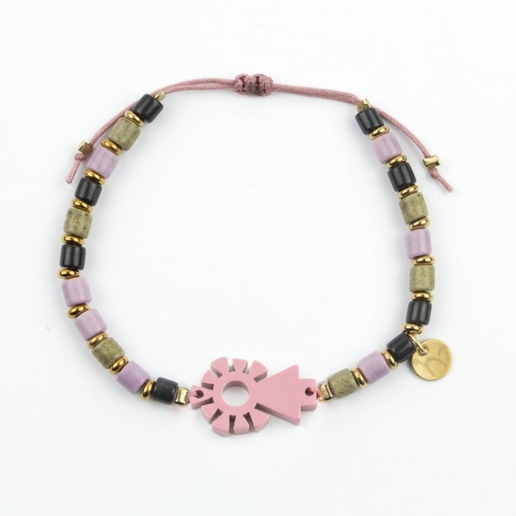 Virgen del Pilar. Pulsera Tronquitos