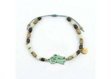 Virgen del Carmen. Pulsera Tronquitos