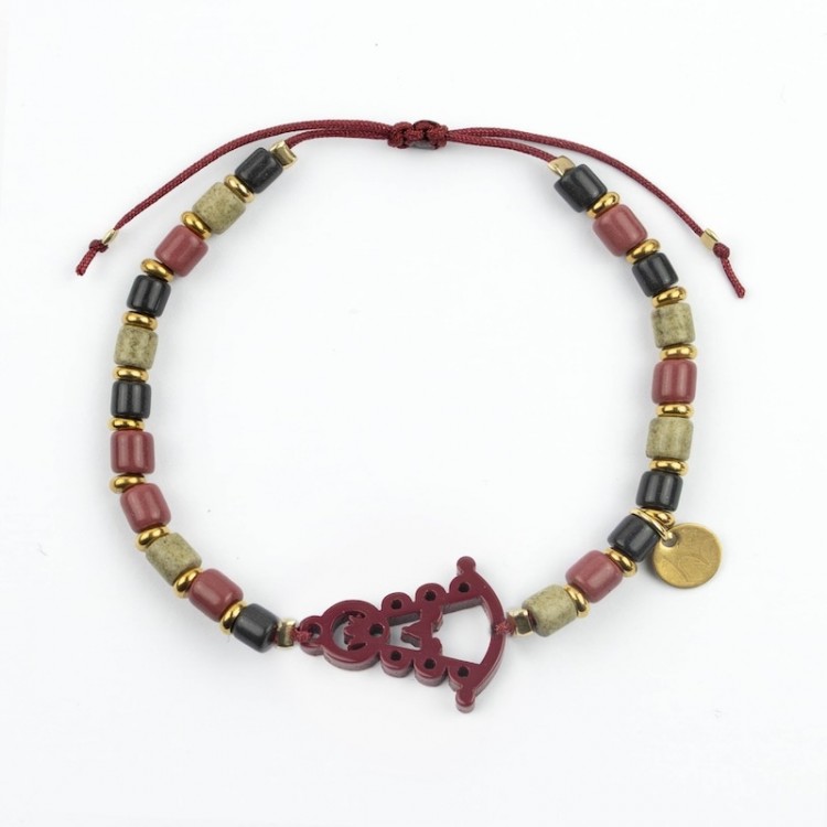 Virgen del Rocío. Pulsera Tronquitos