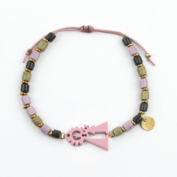 Virgen de los Desamparados. Pulsera Tronquitos