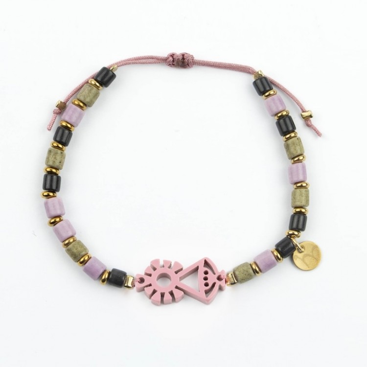 Virgen de Covadonga. Pulsera Tronquitos