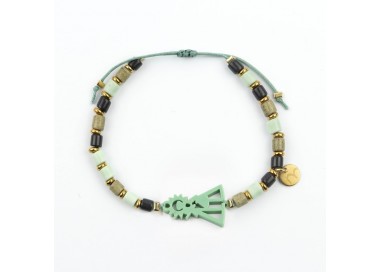 Virgen de Guadalupe Española. Pulsera Tronquitos