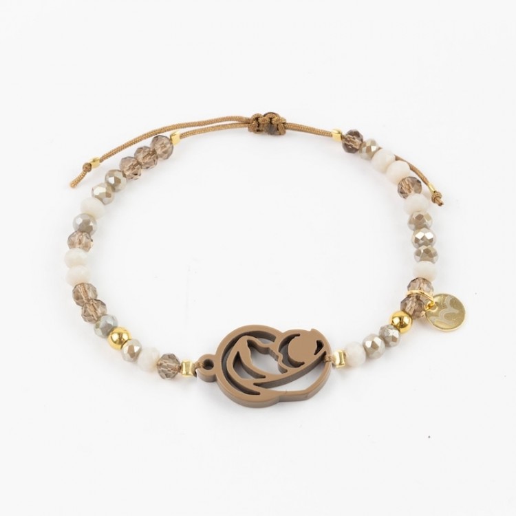 Virgen Madre. Pulsera Colorines