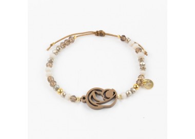 Virgen Madre. Pulsera Colorines