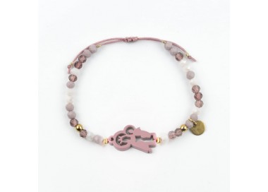 Virgen del Carmen. Pulsera Colorines