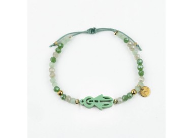 Virgen Milagrosa. Pulsera Colorines