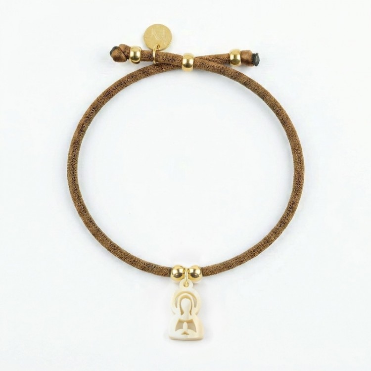 Virgen María. Pulsera Elástica Mini