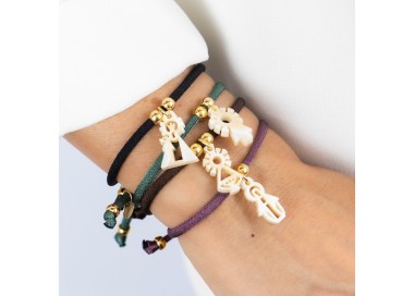 Virgen del Pilar. Pulsera Elástica Mini