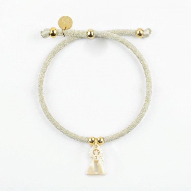 Virgen de los Desamparados. Pulsera Elástica Mini