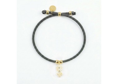 Virgen de Covadonga. Pulsera Elástica Mini