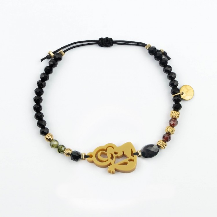 San José. Pulsera Cristal y Circón.