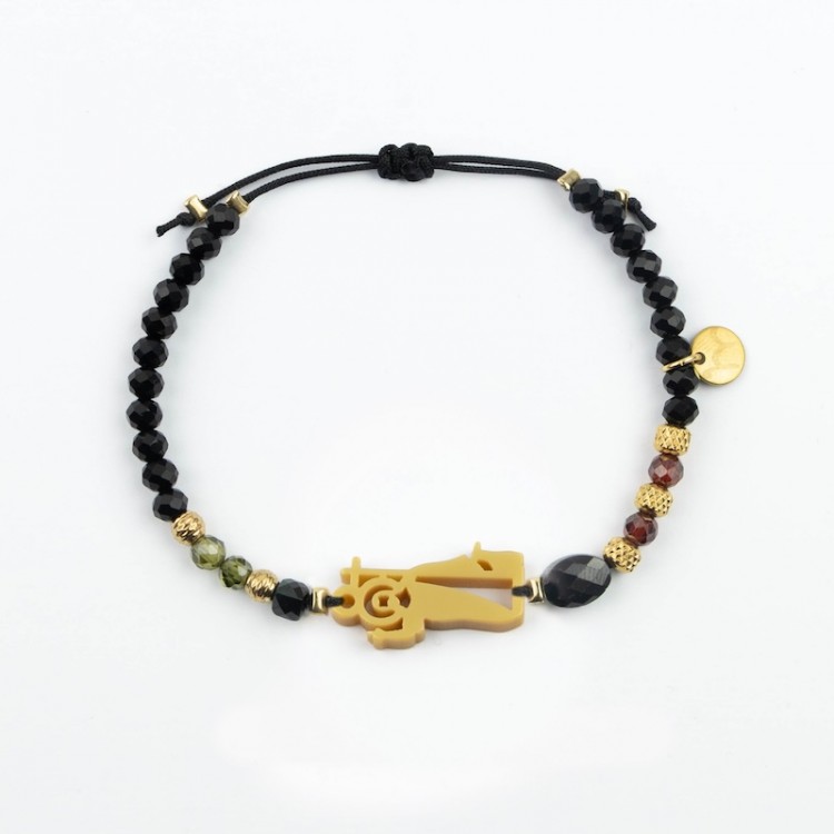 San Juan. Pulsera Cristal y Circón.