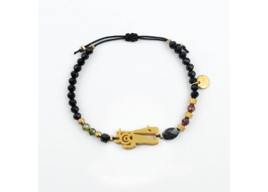 San Juan. Pulsera Cristal y Circón.