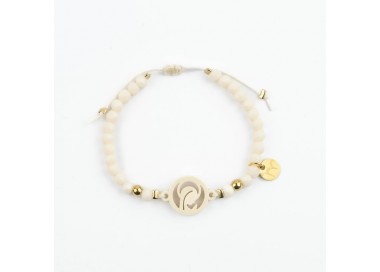 Virgen Niña. Pulsera Niña Cristal