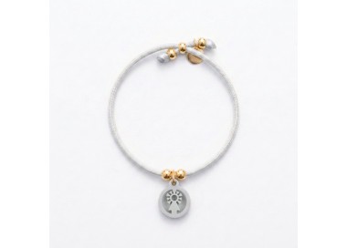 Virgen del Pilar. Pulsera Niña Elástica