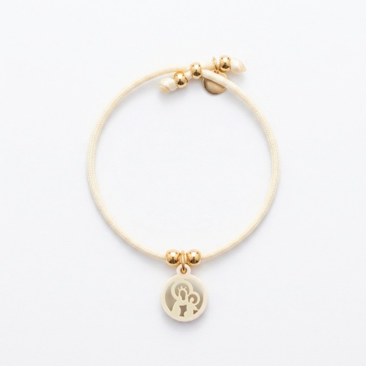 Virgen del Carmen. Pulsera Niña Elástica