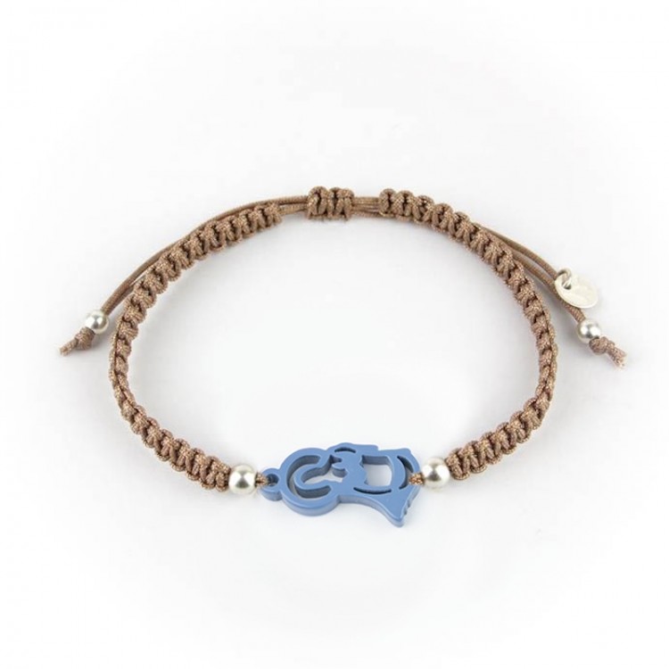 Inmaculada Concepción. Pulsera Hombre Macramé