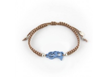 Inmaculada Concepción. Pulsera Hombre Macramé