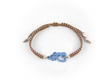 San Antonio. Pulsera Hombre Macramé