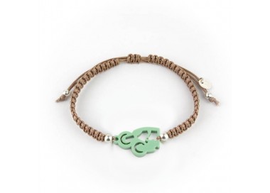 Santa Ana. Pulsera Hombre Macramé