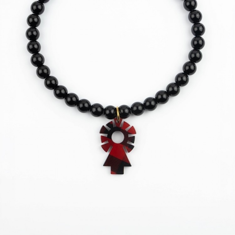 Collar Bolas Cristal Cachirulo