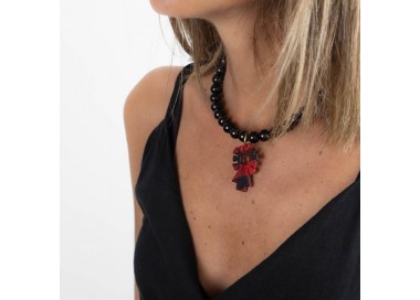 Collar Bolas Cristal Cachirulo