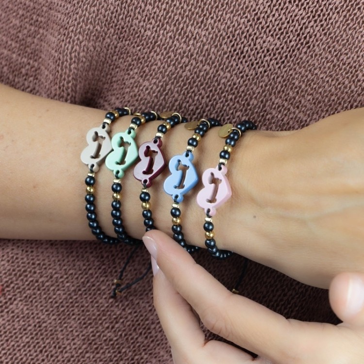 Pulsera Perla Mate Teckel