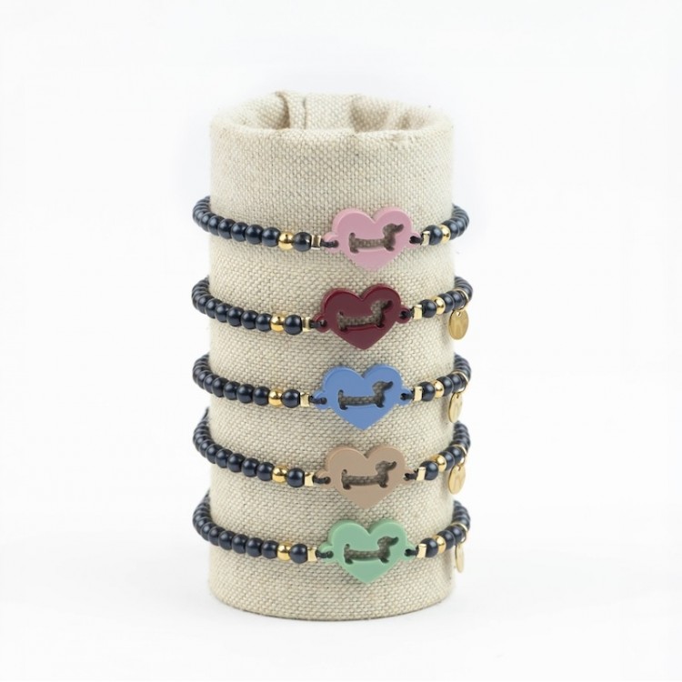 Pulsera Perla Mate Teckel