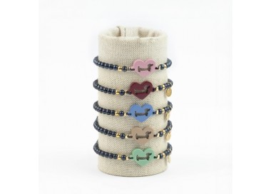 Pulsera Perla Mate Teckel