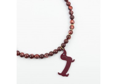 Collar Corto Resina Teckel