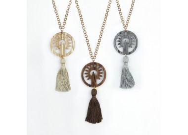 Collar Borla Nacarado