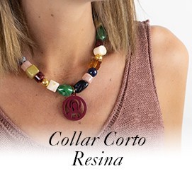 Collar Corto Resina