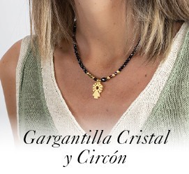 Gargantilla Cristal y Circón