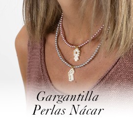 Gargantilla Perlas Nácar